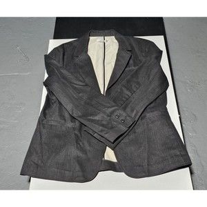 New Calvin Klein Jeans Gray JEAN Denim Blazer Sport Coat Jacket Lined Men's XL